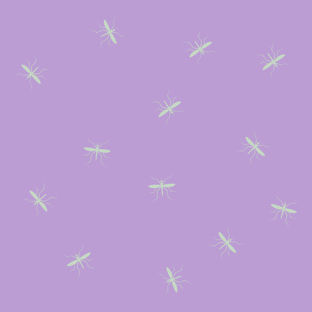 insect patternのイラスト素材