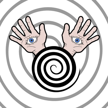 hypnosis iconのイラスト素材