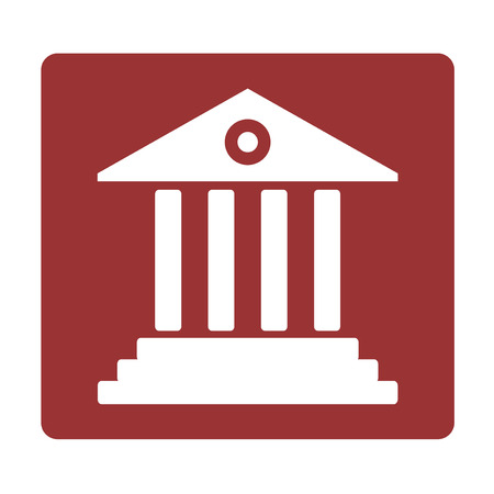 courthouse iconのイラスト素材