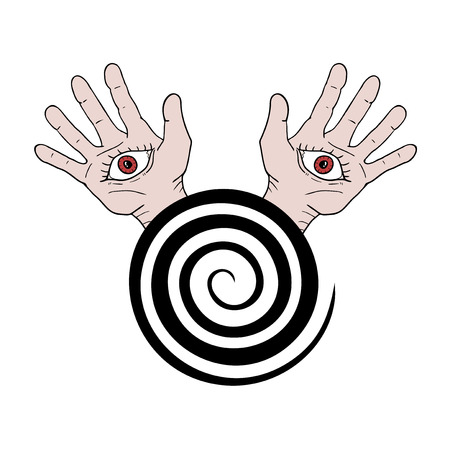 hypnosis symbolのイラスト素材