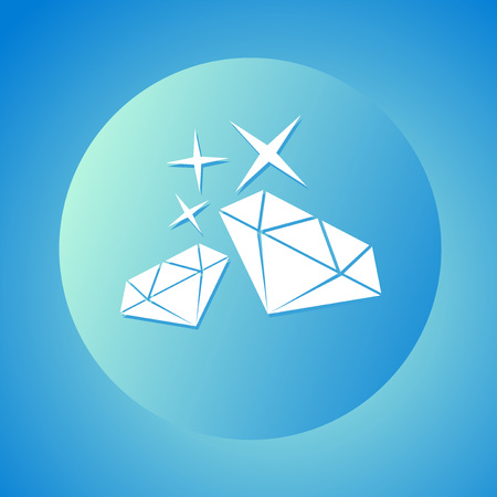 diamond symbolのイラスト素材