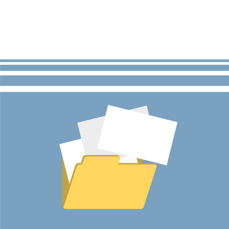 creative folder iconのイラスト素材