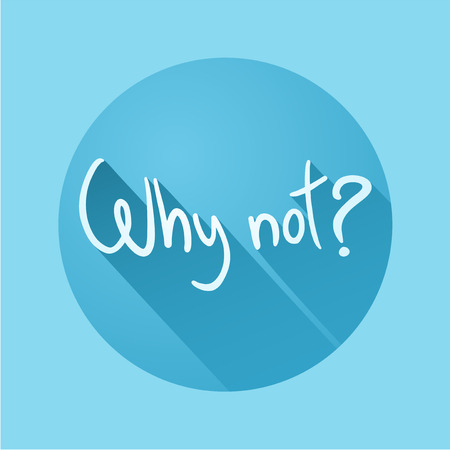 Why not message iconのイラスト素材