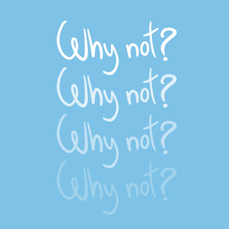 Why not message iconのイラスト素材