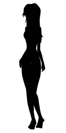 girl drawのイラスト素材