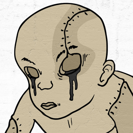 imaginative monsterの写真素材