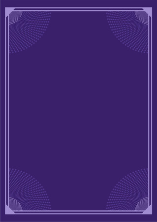 nice ornate frame designのイラスト素材