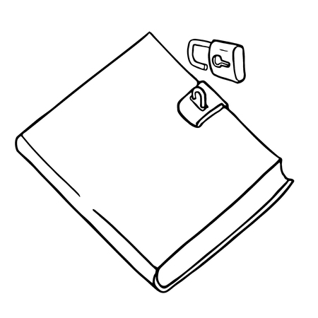 notebook drawのイラスト素材