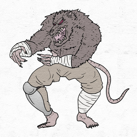 mutant ratの写真素材