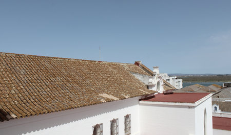 Old building photoの写真素材