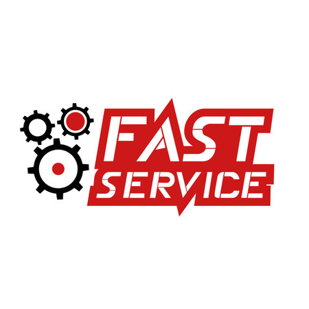 fast service iconのイラスト素材