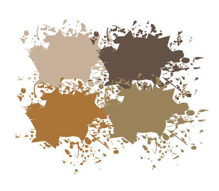 brown dirt spotsのイラスト素材