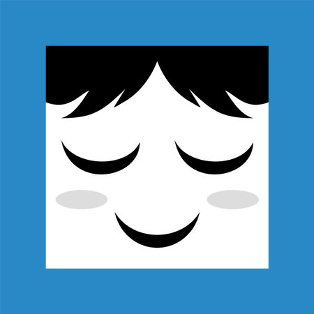 pleasure expressionのイラスト素材