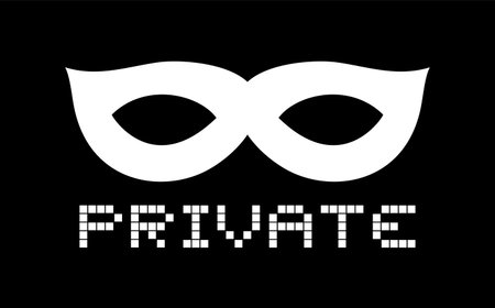 Private symbolのイラスト素材