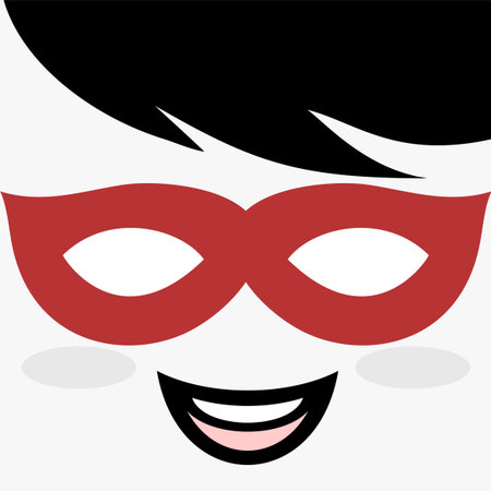 Carnival faceのイラスト素材