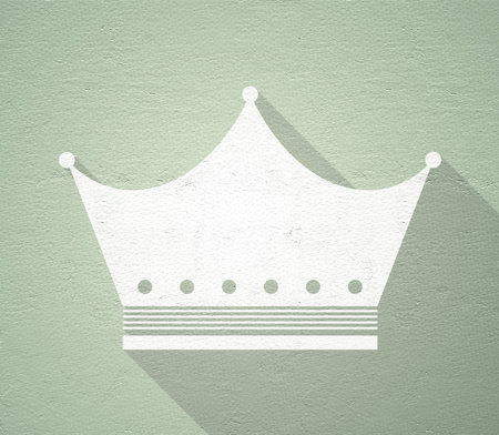crown symbolの写真素材