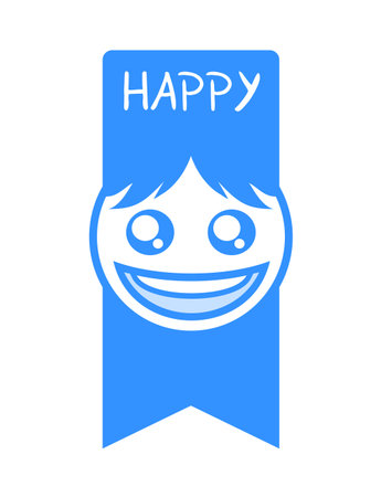 Happy face designのイラスト素材