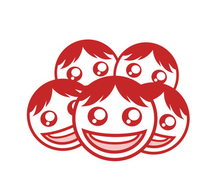 Friends symbolのイラスト素材