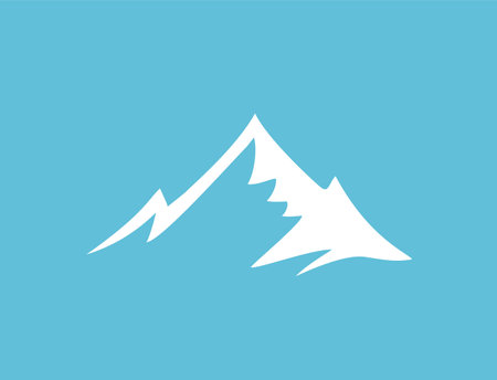 mountain symbolのイラスト素材