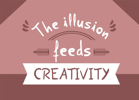 Motivational message designのイラスト素材