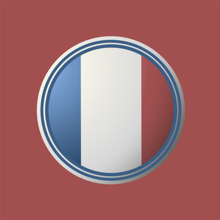 France circle iconのイラスト素材