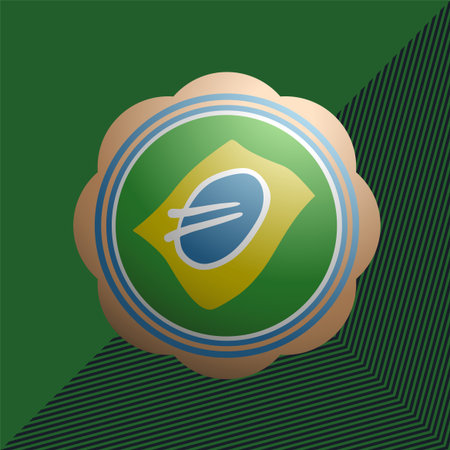 medal Brazil iconのイラスト素材