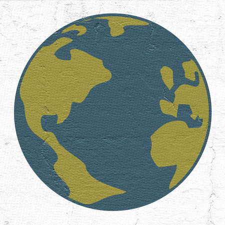 world iconの写真素材