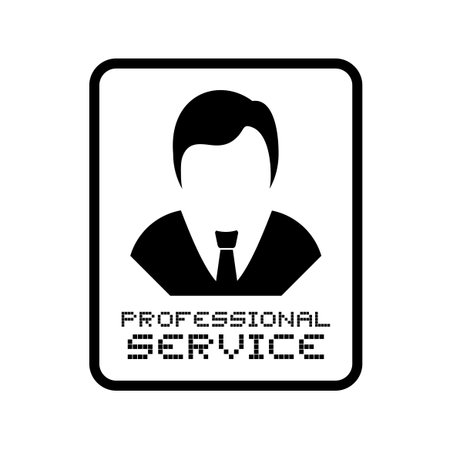 professional worker symbolのイラスト素材