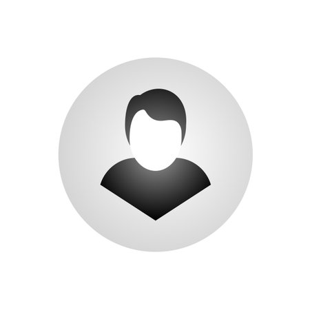 man iconのイラスト素材