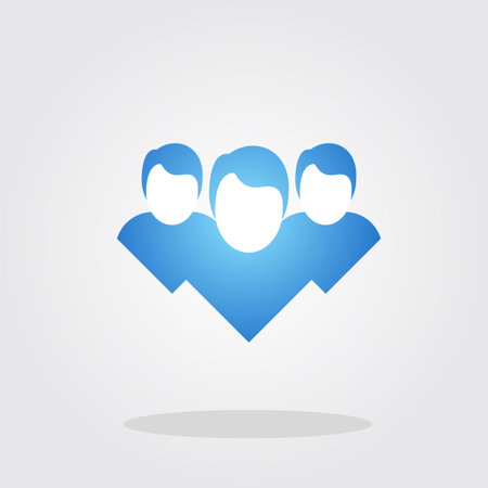 friends iconのイラスト素材