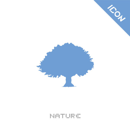 tree iconのイラスト素材