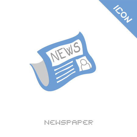 Nespaper iconのイラスト素材