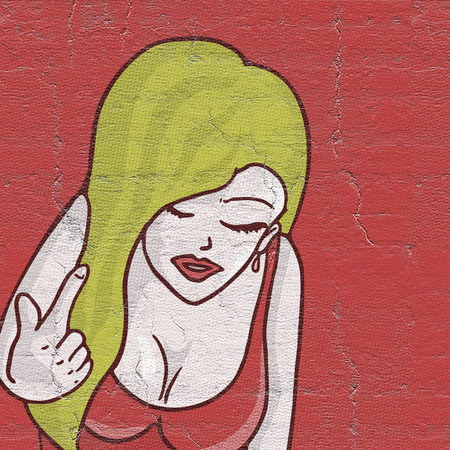 fashion girlの写真素材