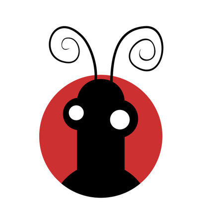 Imaginative insect illustrationのイラスト素材