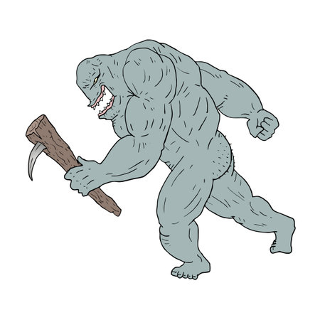 Imaginative creature drawのイラスト素材
