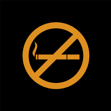 No smoke signのイラスト素材