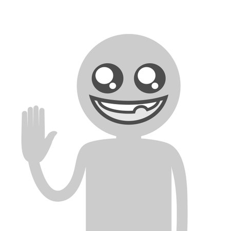 smiley face designのイラスト素材