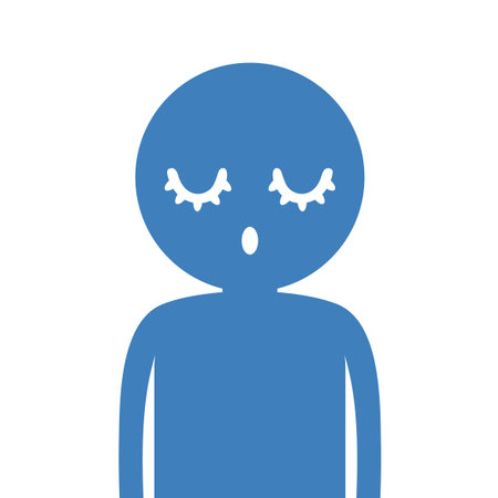 sleeping expressionのイラスト素材