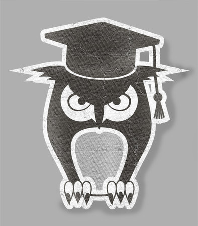 student owlの写真素材