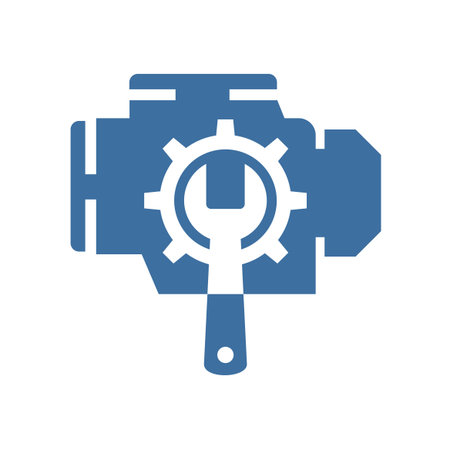 motor iconのイラスト素材