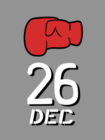 Boxing day symbolのイラスト素材