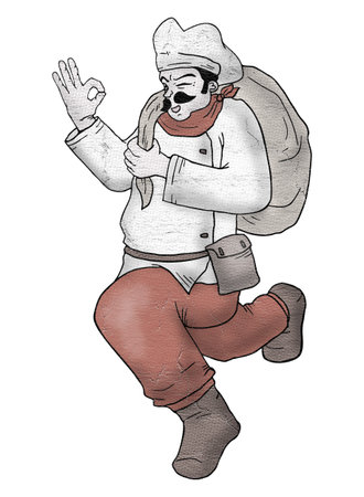 draw chefの写真素材