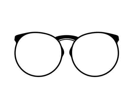 hipster glasses styleのイラスト素材