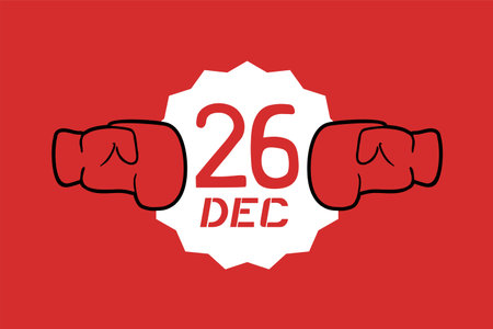 Boxing day symbolのイラスト素材