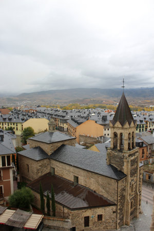 Traditional spanish village photoの写真素材
