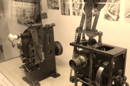 Vintage cinema camの写真素材