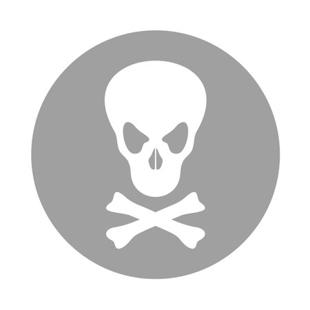 Skull iconのイラスト素材