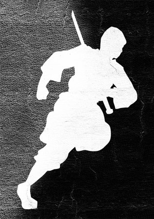 Ninja drawの写真素材