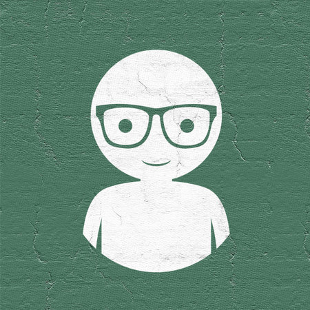 people with glasses iconの写真素材
