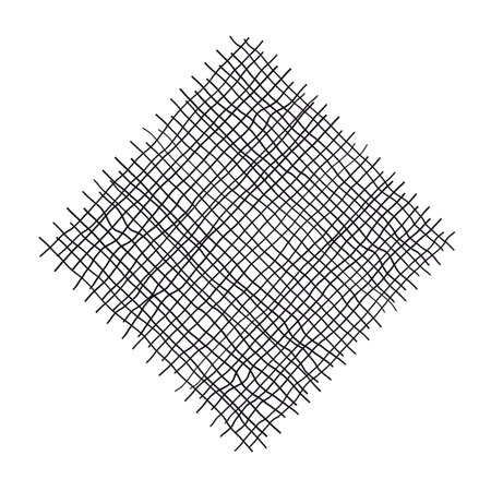 Imaginative lines grill illustrationのイラスト素材